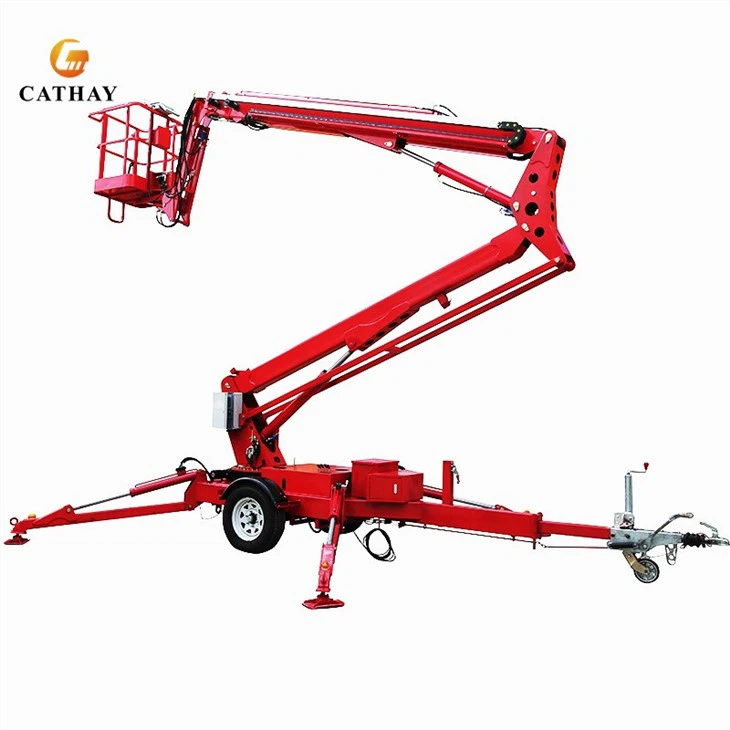 Electric Cherry Picker Boom Lift